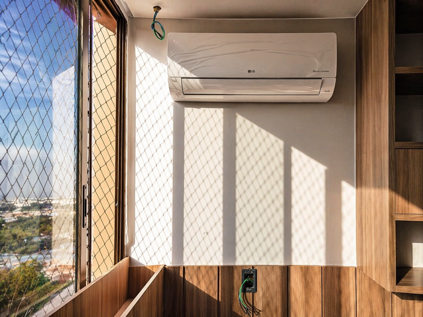 Instalação de ar-condicionado